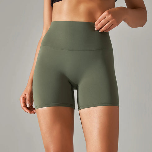 Women's High Waisted Yoga Biker Shorts