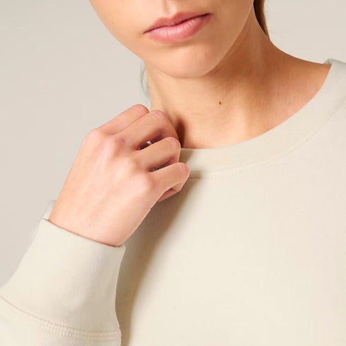 Women's Soft Midweight Organic Cotton Crewneck Sweatshirt