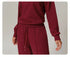 Women's 2-Piece Crewneck Top and Long Mid Rise Sports Pants Set