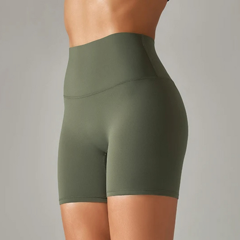 Women's High Waisted Yoga Biker Shorts