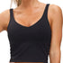 women's active top in black
