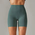 Pantalones cortos de yoga de cintura alta para mujer
