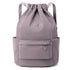 Mochila impermeable con cordón ajustable