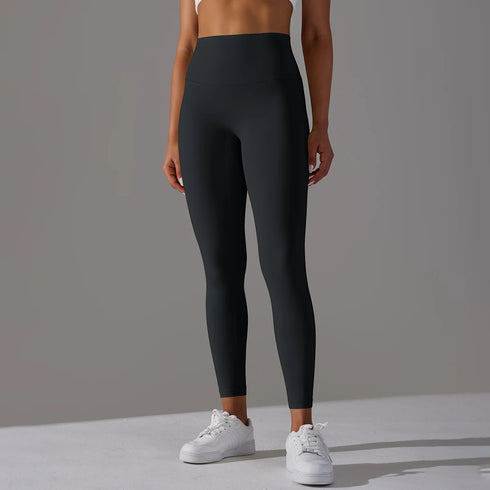 Leggings de cintura alta con efecto segunda piel para mujer