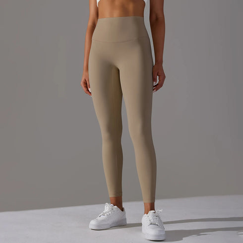 Leggings de cintura alta con efecto segunda piel para mujer