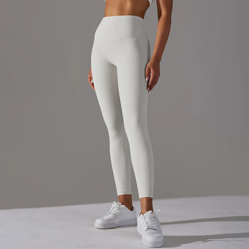 Leggings de cintura alta con efecto segunda piel para mujer