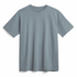Front view flat lay of men’s ocean haze soft heavyweight organic cotton t-shirt – Louvóre apparel