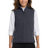 louvore-womens-athletic-soft-vest-gray-front-view-model