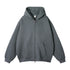 Men's Plush Oversized Heavyweight Full-Zip Hoodie