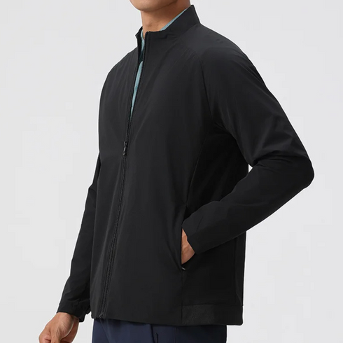 Men's Athletic Water Resistant Lightweight Jacket