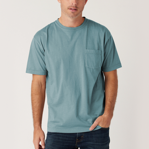 Men's Garment-Dyed Pocket T-shirt