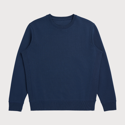Men's Organic Cotton Brushed Interior Crewneck 400gsm Chromatic Palette Essentials