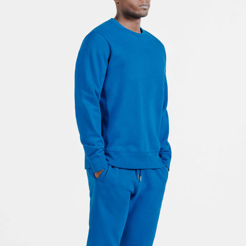 Men's Organic Cotton Brushed Interior Crewneck 400gsm Chromatic Palette Essentials