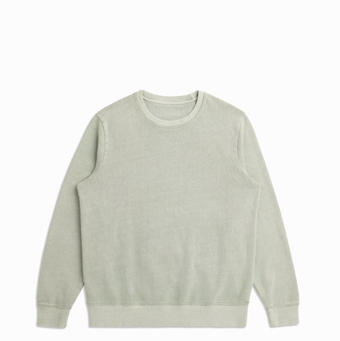 Men's Organic Cotton French Terry Lightweight Crewneck 330gsm