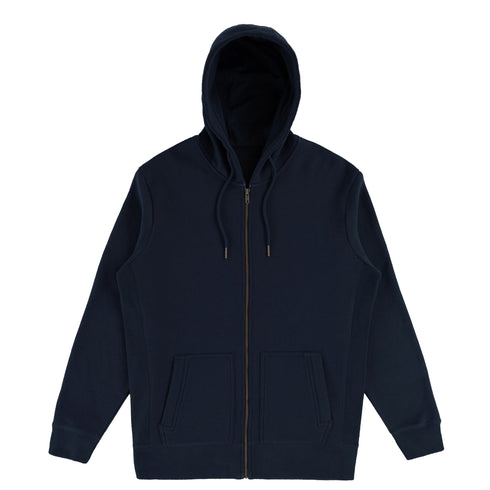 Men's Heavyweight 400gsm Organic Cotton Zip Up Hoodie