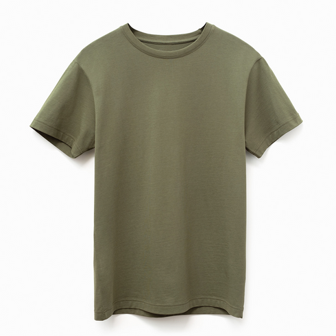 Men's Soft Organic Cotton Mid-weight Short Sleeve T-shirt