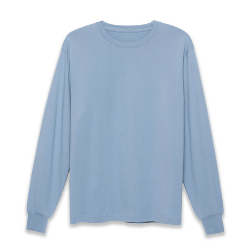 Men's Organic SUPIMA® Cotton Mid-weight Long-Sleeve T-Shirt