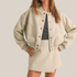 Women's Semi Casual Bomber Jacket