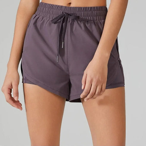 Women's Double Layer Active Shorts