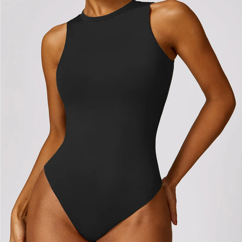 Body de tanga sin mangas para mujer