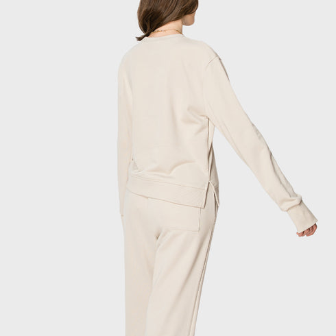 Women's 2-Piece French Terry Crewneck Lounge Set