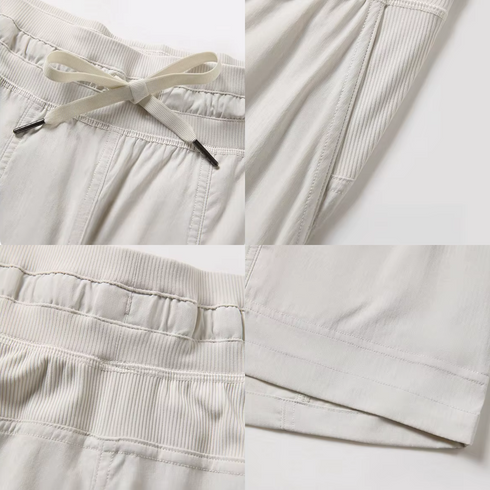 Women's Athletic Lightweight Shorts with Elastic Waist Band & Tie Strings