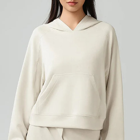 Women's Buttery Soft Oversized Cropped Hoodie