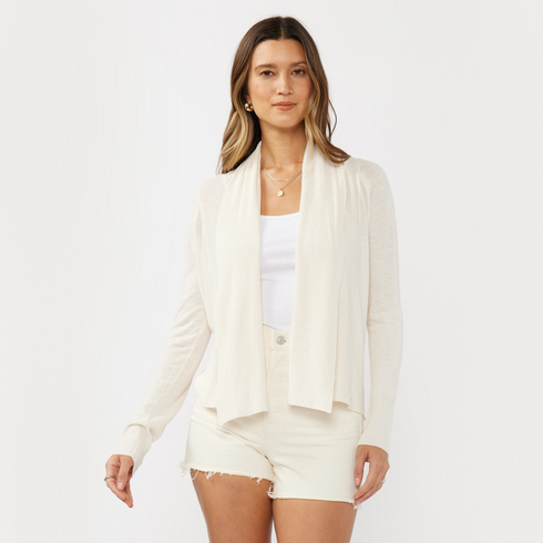 Women's Classic Open Front Cardigan