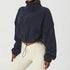 Women's Oversized Long Sleeve Fleece Jacket