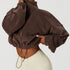 Women's Oversized Long Sleeve Fleece Jacket