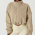 Women's Oversized Long Sleeve Fleece Jacket