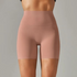 Pantalones cortos de yoga de cintura alta para mujer