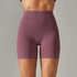 Pantalones cortos de yoga de cintura alta para mujer