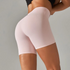 Pantalones cortos de yoga de cintura alta para mujer