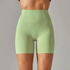 Pantalones cortos de yoga de cintura alta para mujer