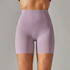 Pantalones cortos de yoga de cintura alta para mujer