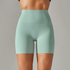 Pantalones cortos de yoga de cintura alta para mujer