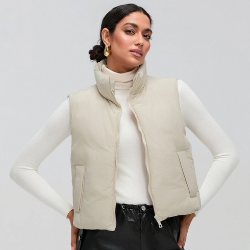 Women's Lightweight Sleeveless Puffer Vest