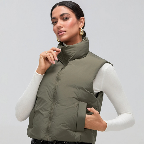 Women's Lightweight Sleeveless Puffer Vest
