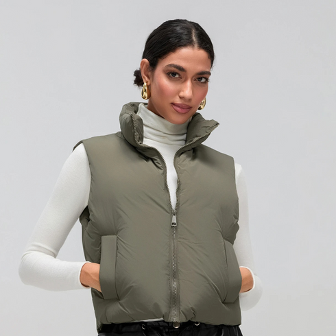 Women's Lightweight Sleeveless Puffer Vest