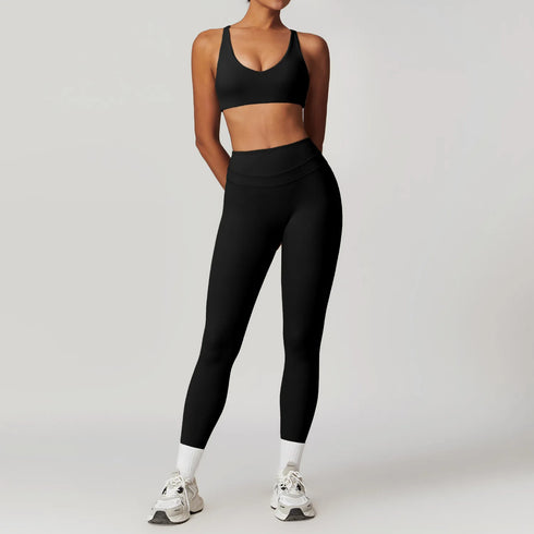 Women's Sports Bra & Leggings Athletic Set