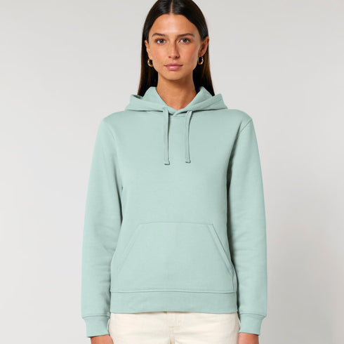 Women's Organic Cotton Midweight Hoodie - kangaroo pocket
