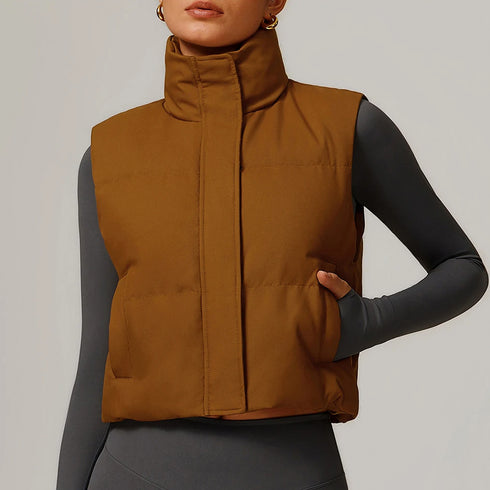 Women's Down Filled Puffer Vest