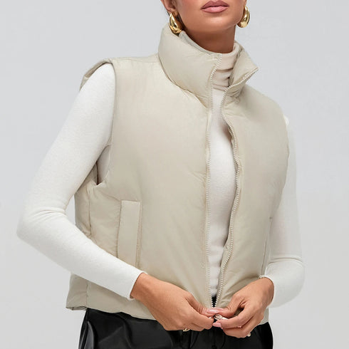 Women's Lightweight Sleeveless Puffer Vest