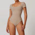Women's Short Sleeve Double Lined Bodysuit