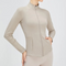 Women's Slim Fit Long Sleeve Zipper Jacket