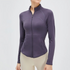 Women's Slim Fit Long Sleeve Zipper Jacket