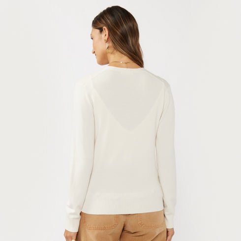 Women's Solid Knit Wrap Cardigan