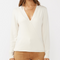 Women's Solid Knit Wrap Cardigan