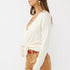 Women's Solid Knit Wrap Cardigan